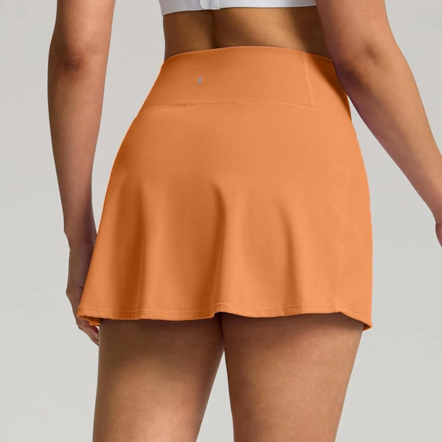 2024 Skorts for Woman Tennis Fitness Sports Double Layer Skirt Elastic High Waist Breathable Trendy Hiking Shorts Pockets