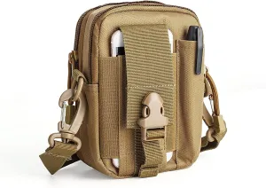 Adult Tactical Molle Pouch Belt Military Waist Pack Bag