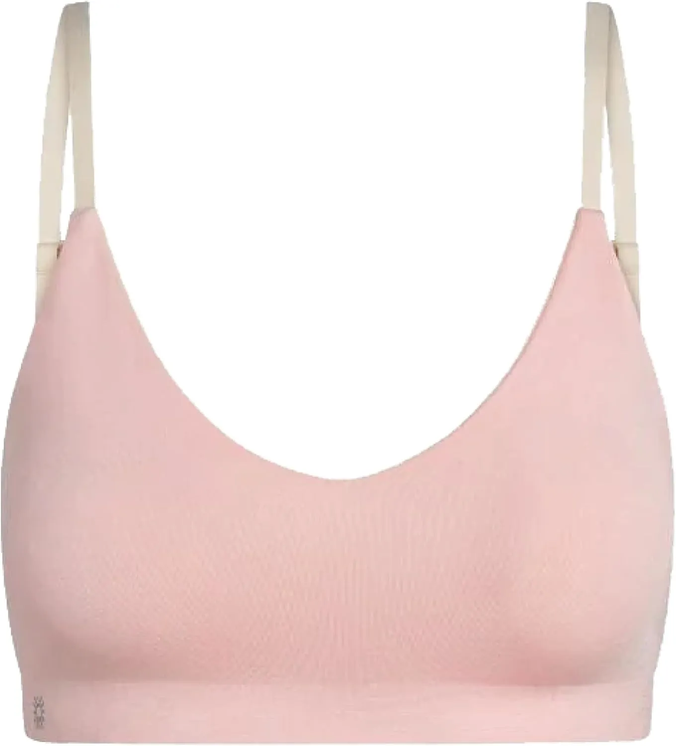 Bleuet Chloe V-Neck | Teens & Tweens Seamless Bra, Reversible, Adjustable, Dual-Layer, Wireless, Breathable, Everyday Bra