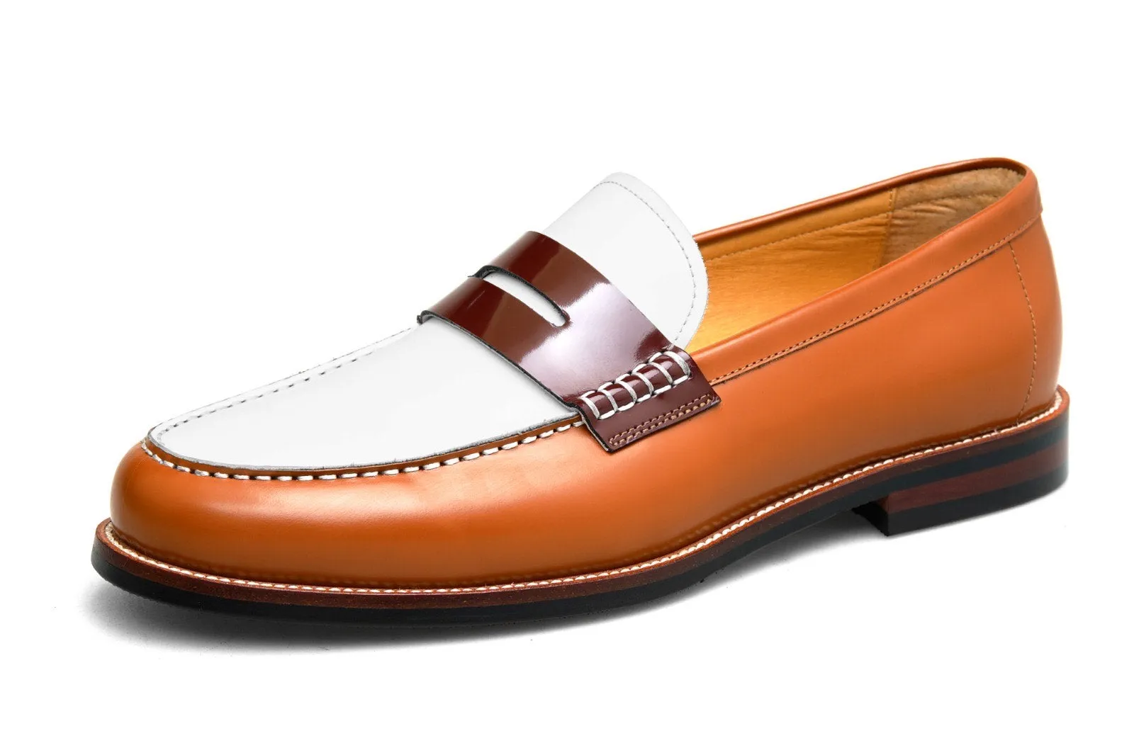 Brown Enyieye Penny Loafers