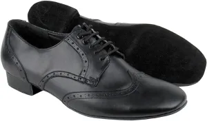 Bundle Lightweight Very Fine Mens Ballroom Salsa Latin Dance Shoes PP301 Leather   Shoe Brush   Pouch Black & White