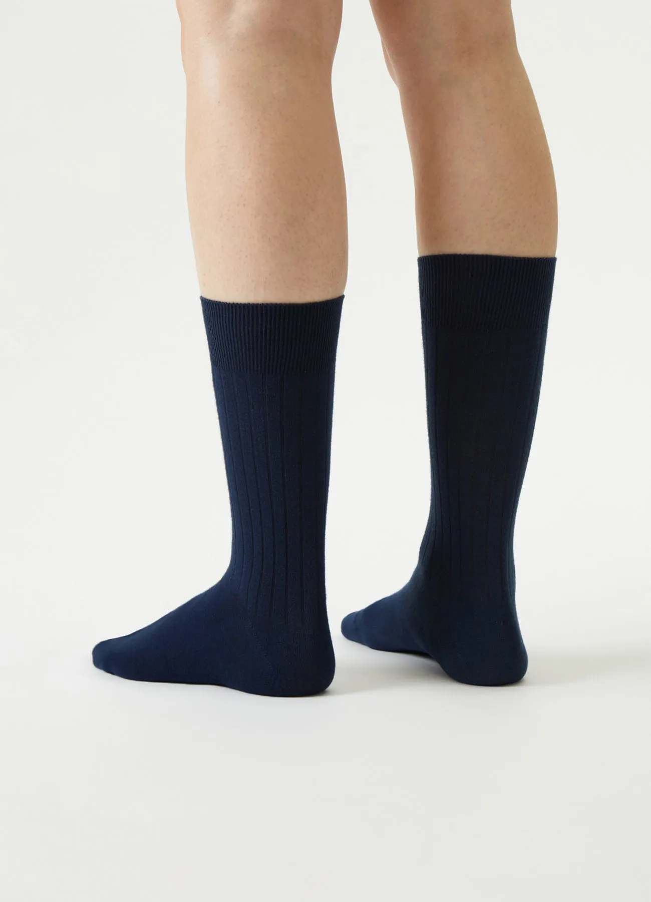 Bunte Gerippte Socken-Set | 6 Paar | 39-46