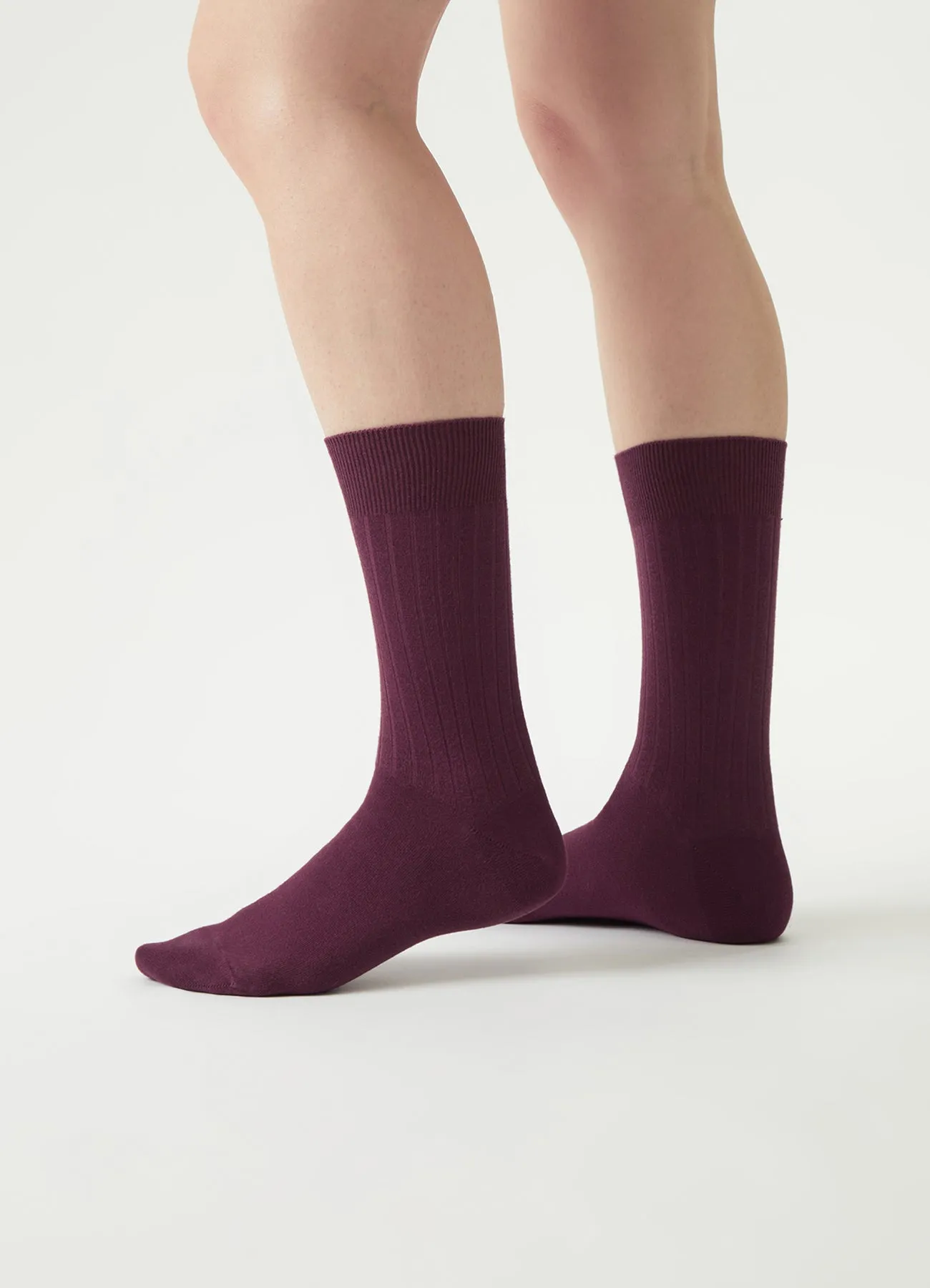 Bunte Gerippte Socken-Set | 6 Paar | 39-46
