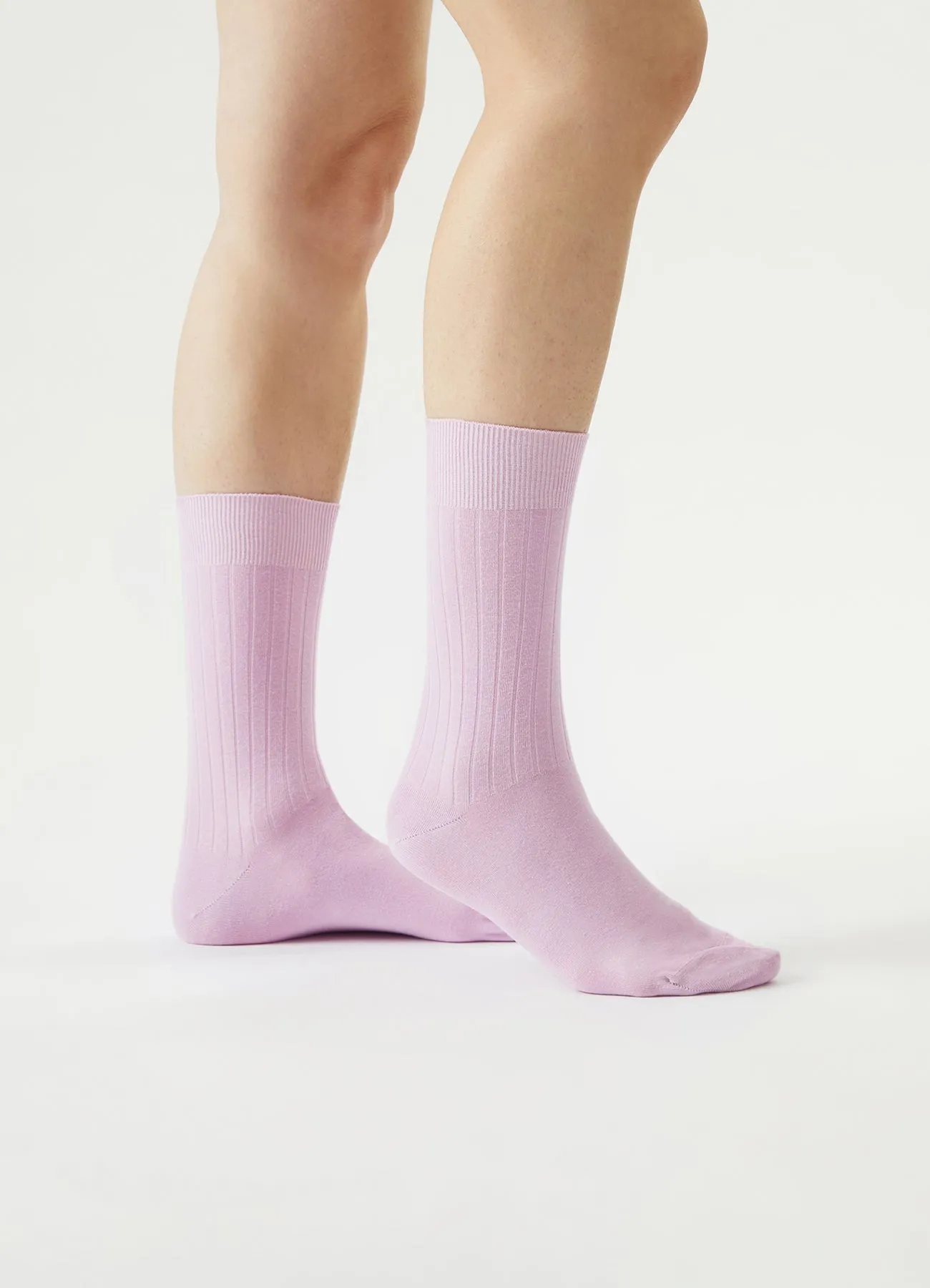 Bunte Gerippte Socken-Set | 6 Paar | 39-46
