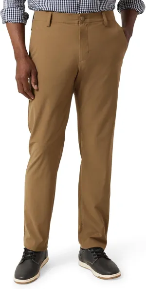 Chaps Men's Chino Pants - Slim Fit Comfort Stretch Straight Leg Dress Pants for Men - Men's Flexible Performance Work Pants