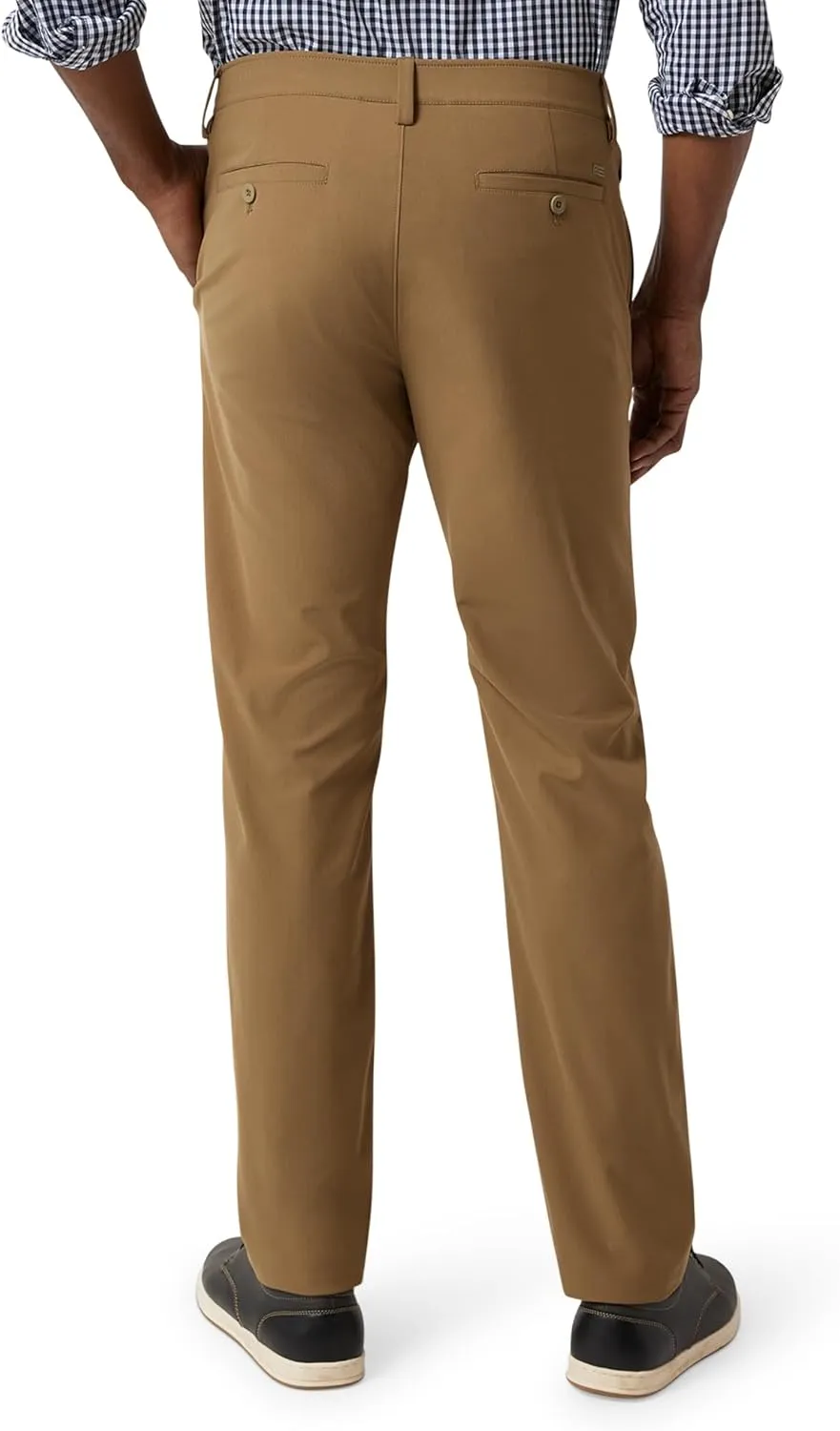 Chaps Men's Chino Pants - Slim Fit Comfort Stretch Straight Leg Dress Pants for Men - Men's Flexible Performance Work Pants