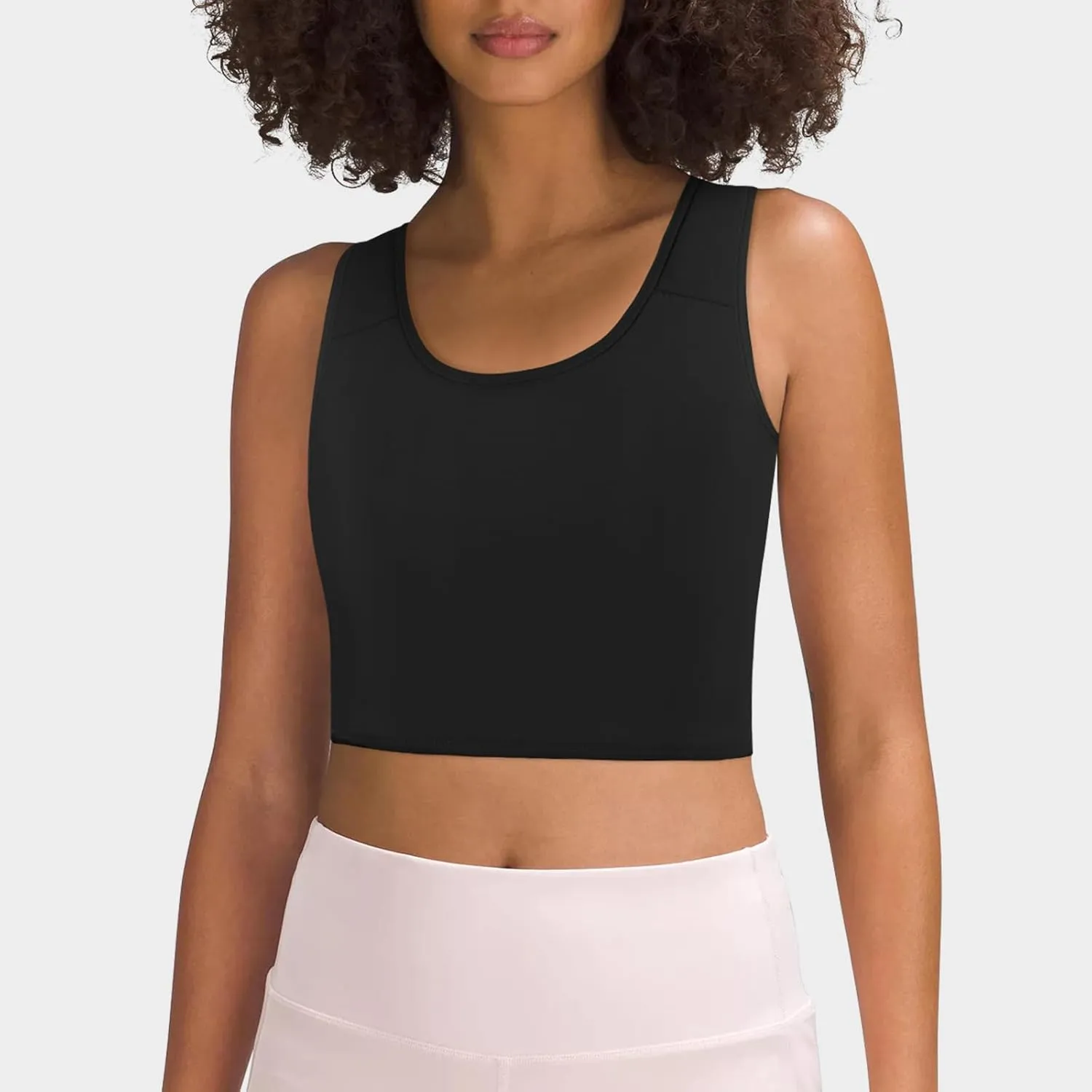 Chest Binder for Transgender FTM Breathable Half Trans Binder Bra