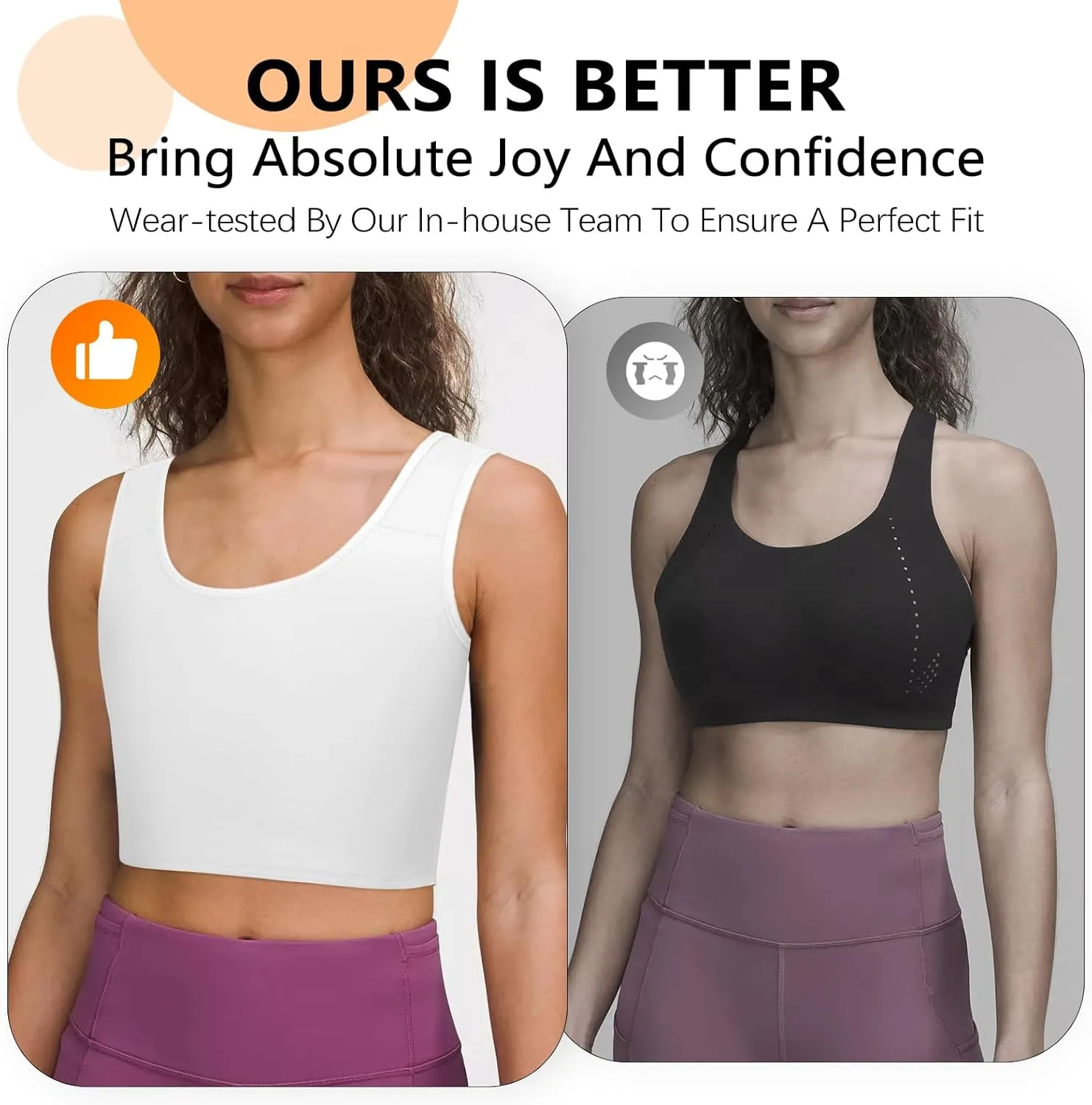 Chest Binder for Transgender FTM Breathable Half Trans Binder Bra