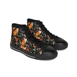 Colorful Foxes Women's Classic Sneakers