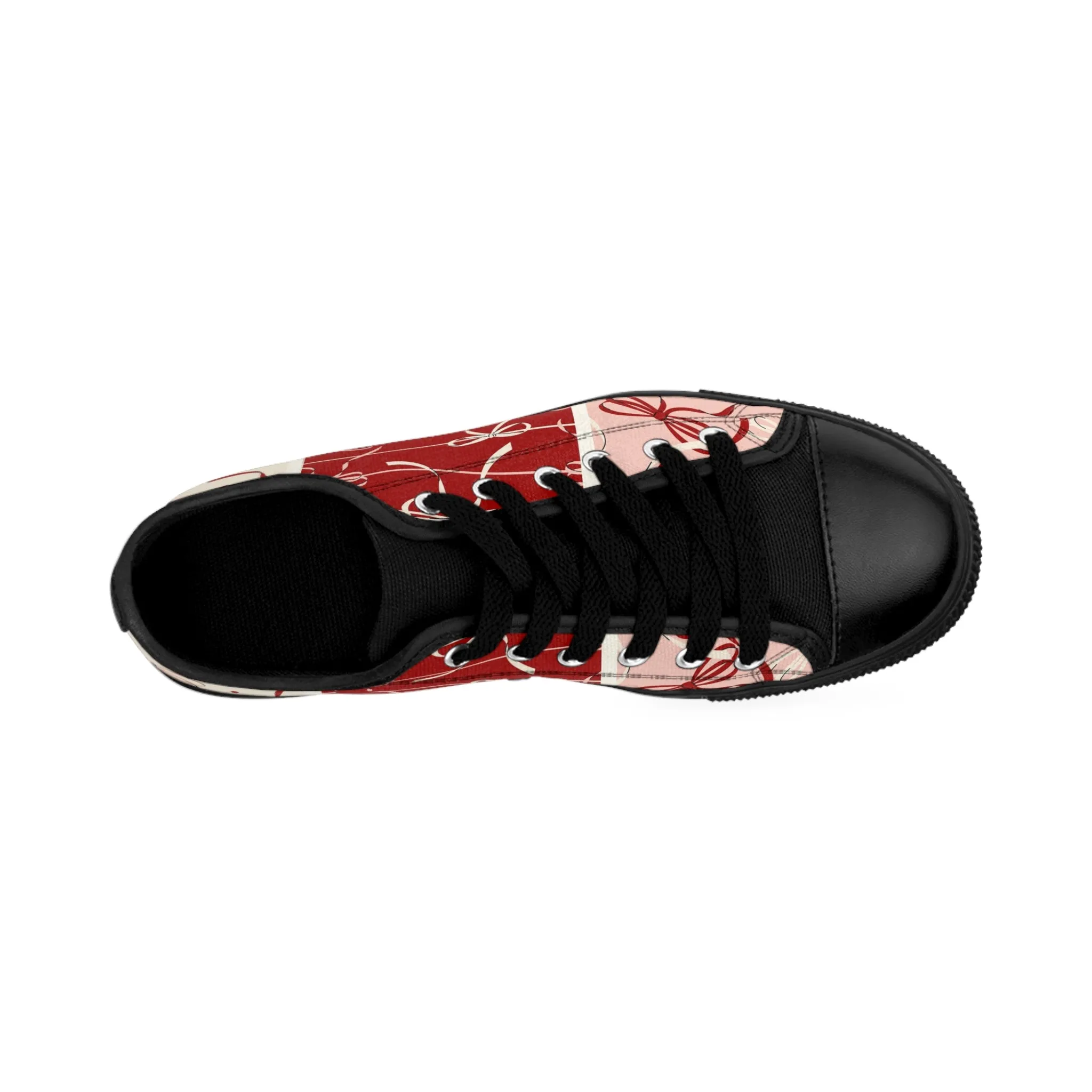 Colorful Ribbons Women's Sneakers