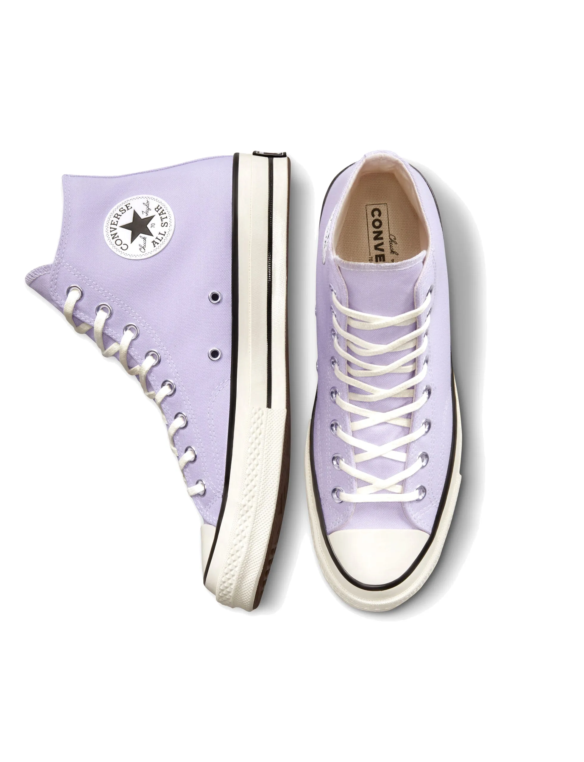 CONVERSE CHUCK 70 A02754C CLASSIC HIGH TOP Vapor Violet/Egret/Black