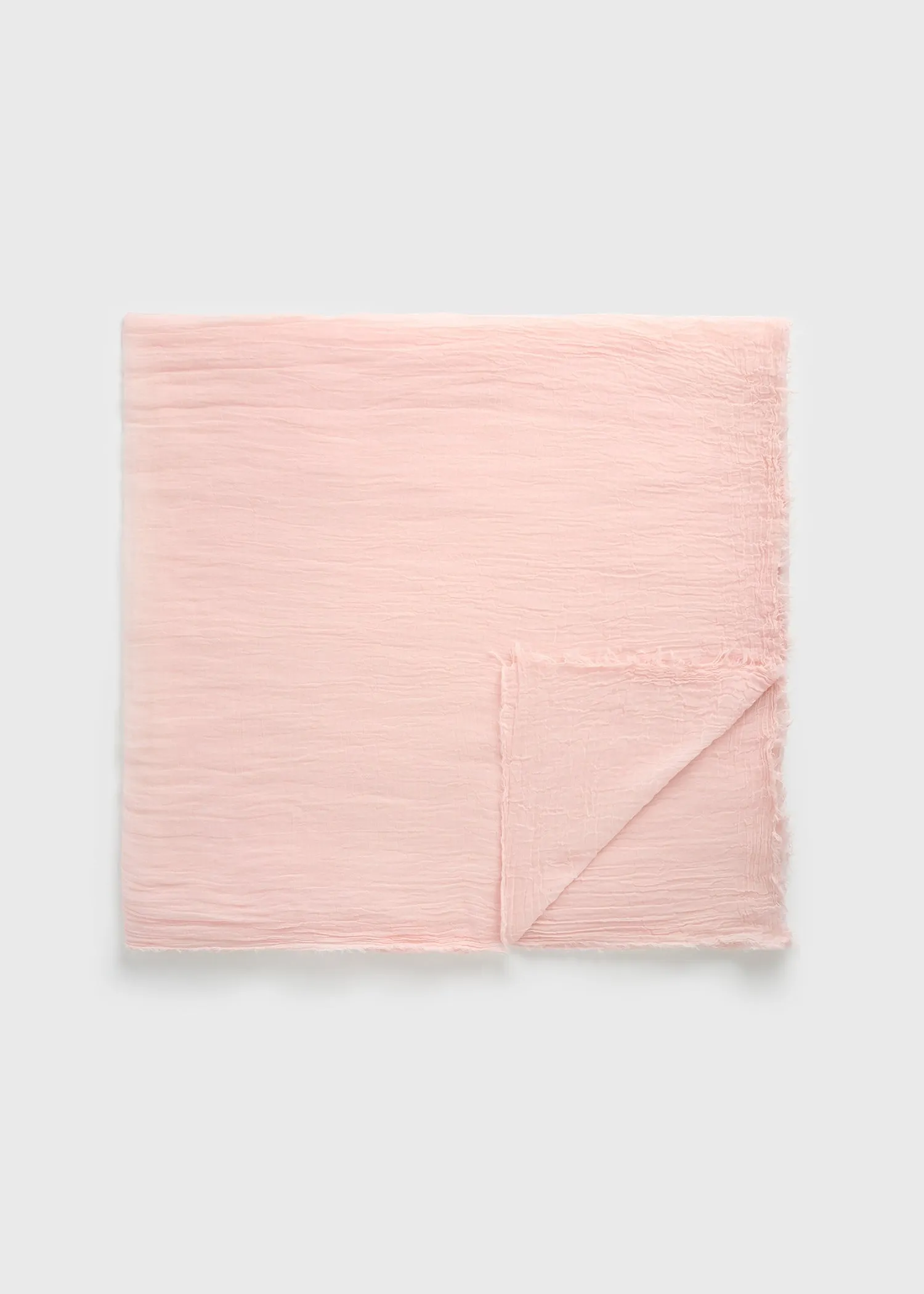 Crinkled scarf blossom