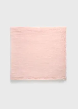 Crinkled scarf blossom