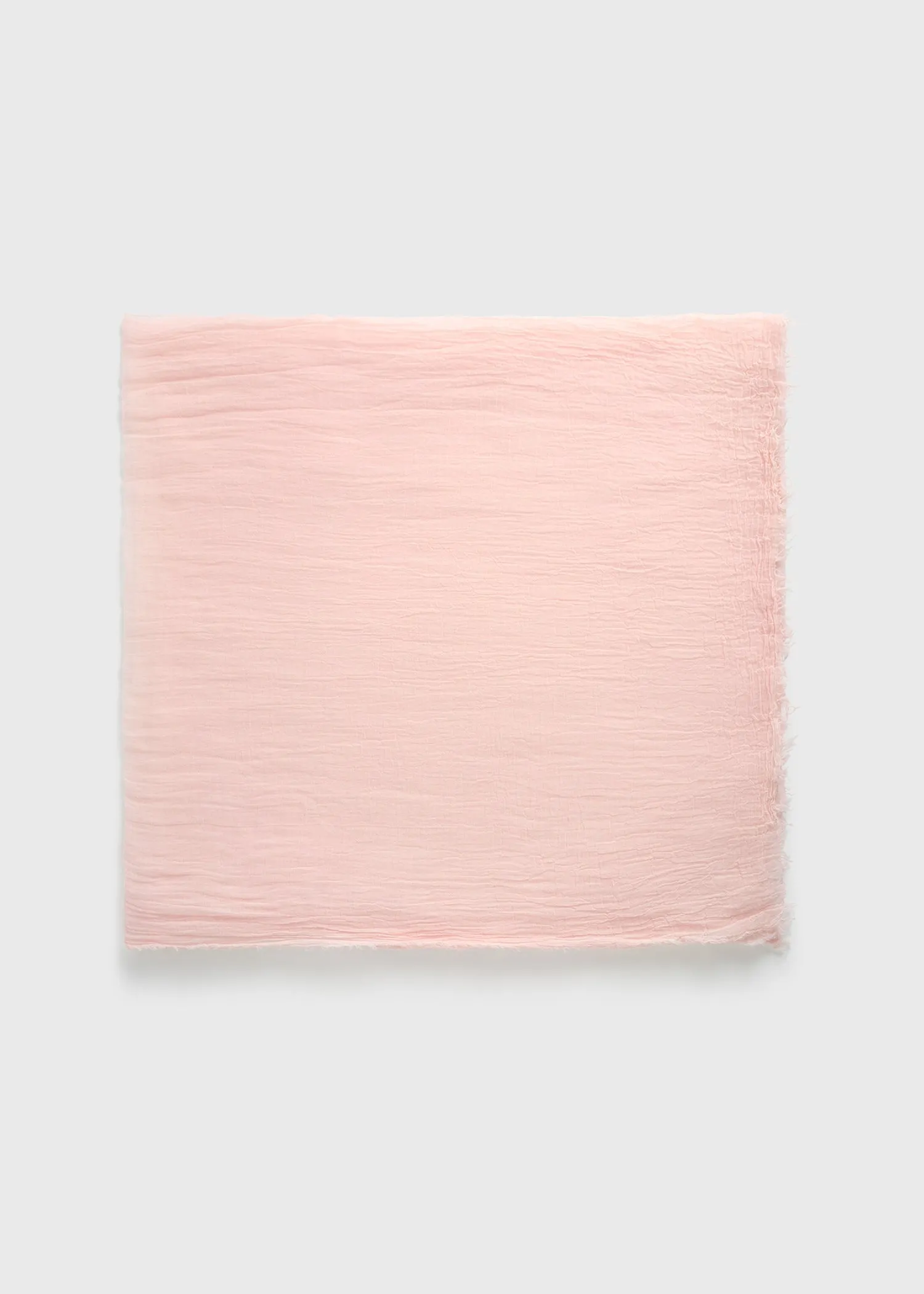 Crinkled scarf blossom