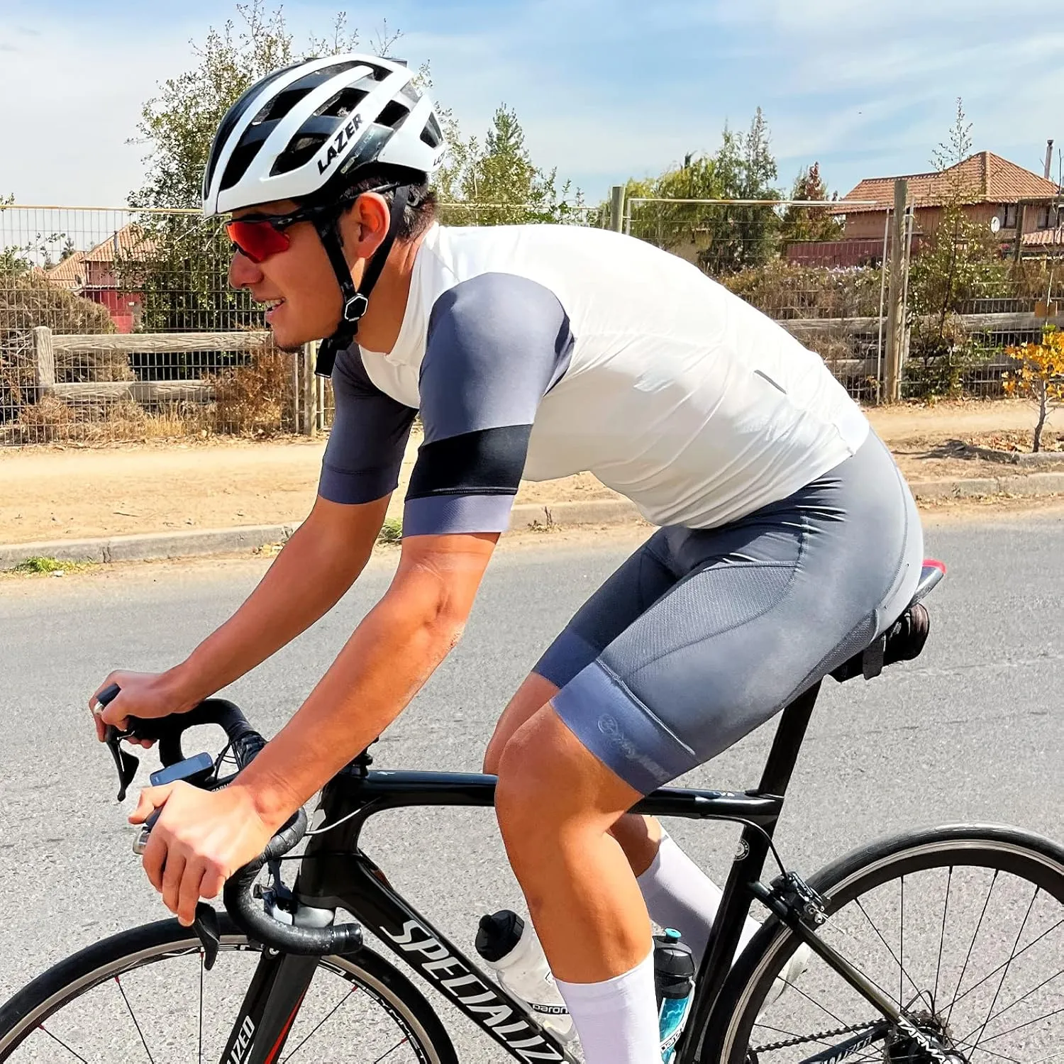 Cycling Bib Shorts for Men - Road Bike Bicycle Breathable Padded Riding Tights