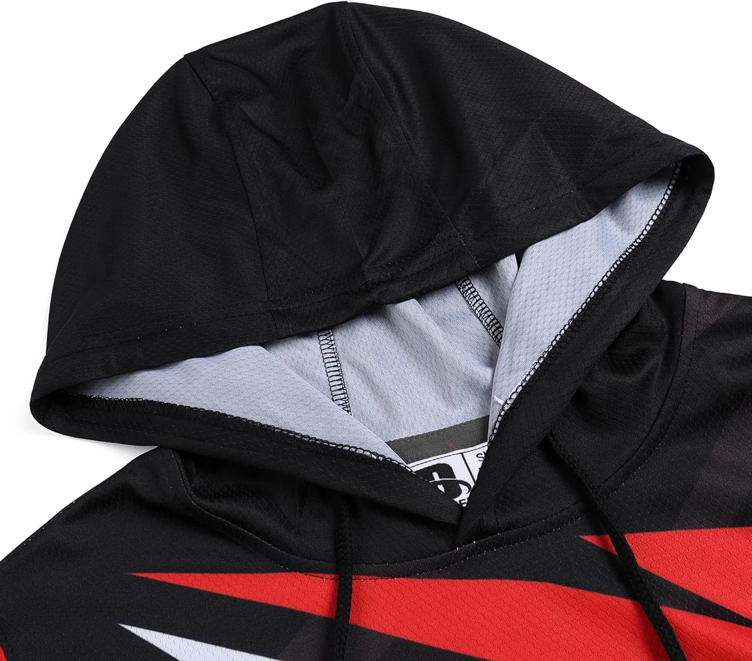 DEHANER Dry Fit Short Sleeve Hoodies For Men Workout Gym Athletic Pullover T-Shirts Lightweight Sweatshirts