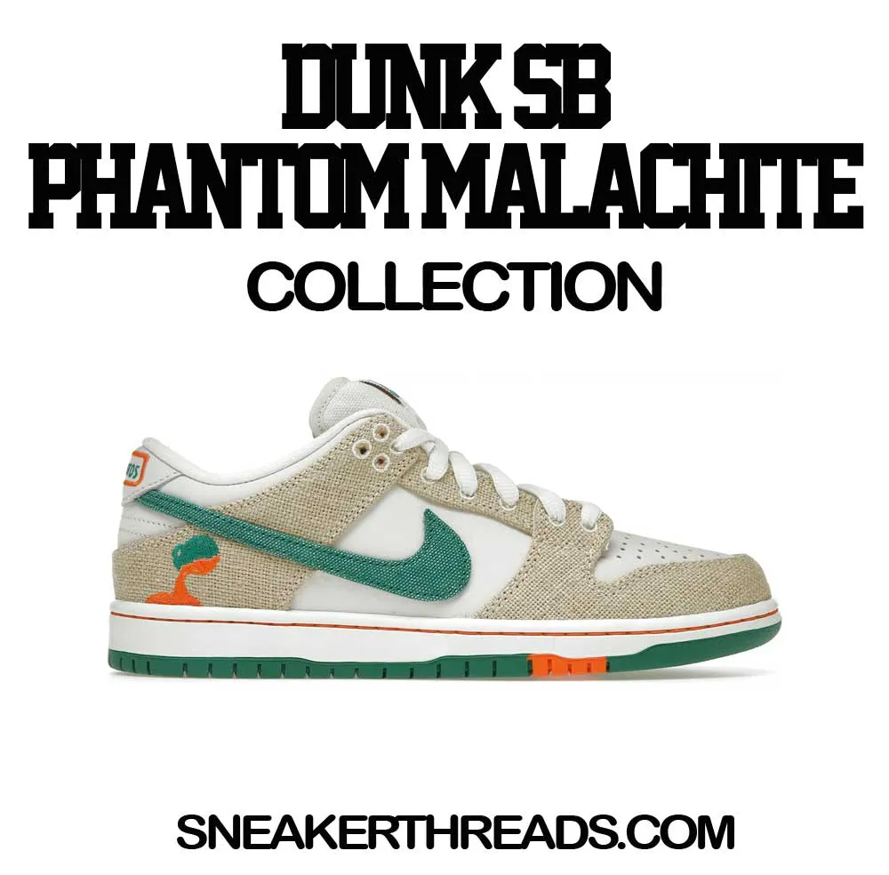 Dunk SB Phantom Malachite Fresh Sneakers Shirt
