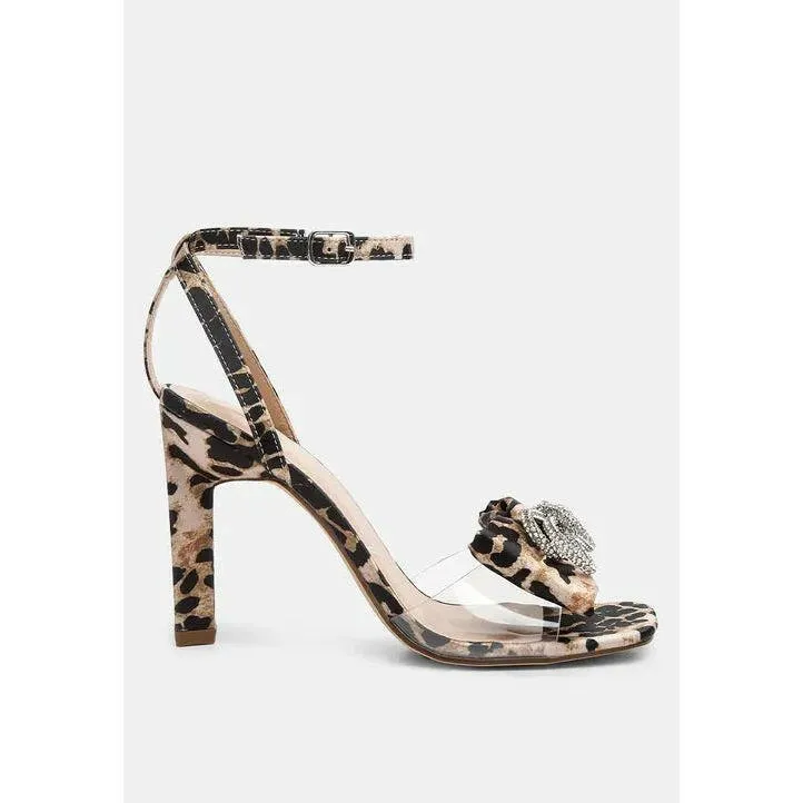 Etherium Bow With Heeled Sandals