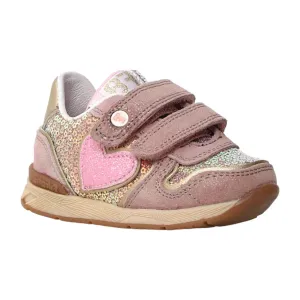 Falcotto Belle 2 VL | Suede Glitter/Heart Little Kids Sneakers