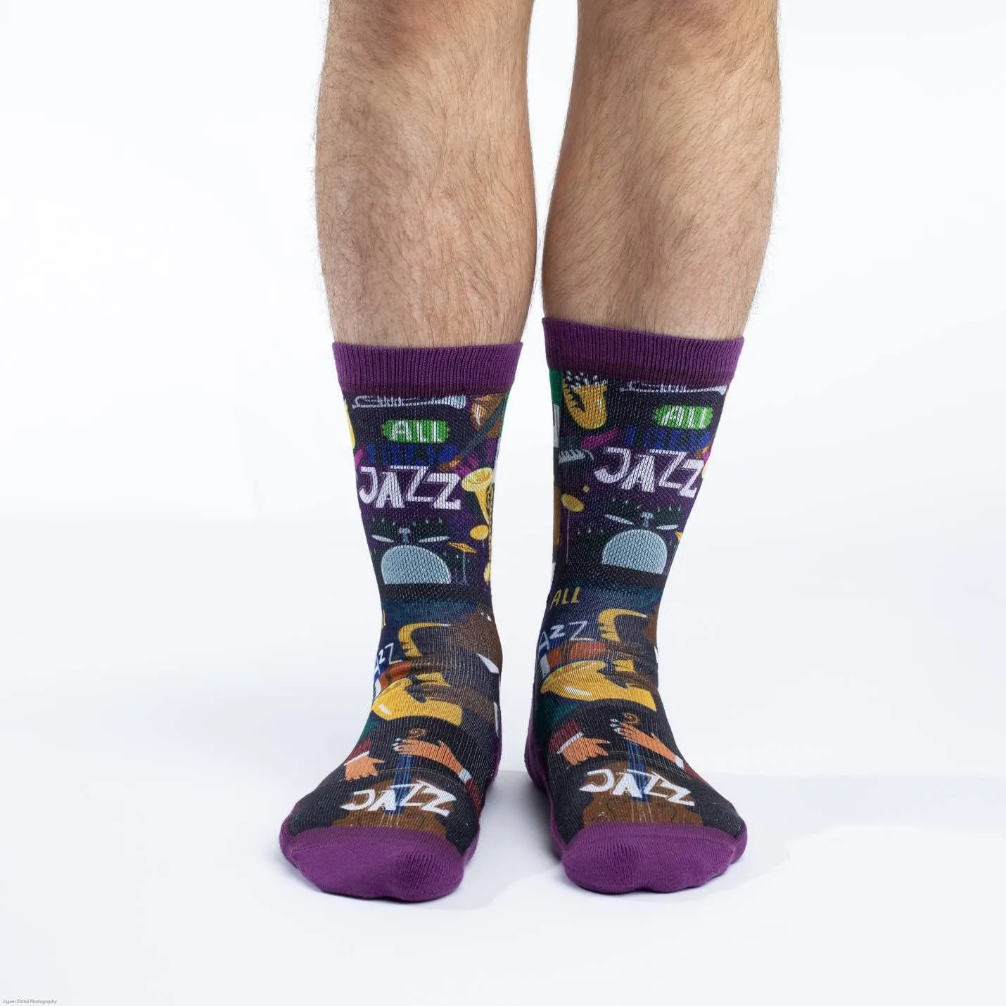 Good Luck Sock Men's Music Socks, Adult