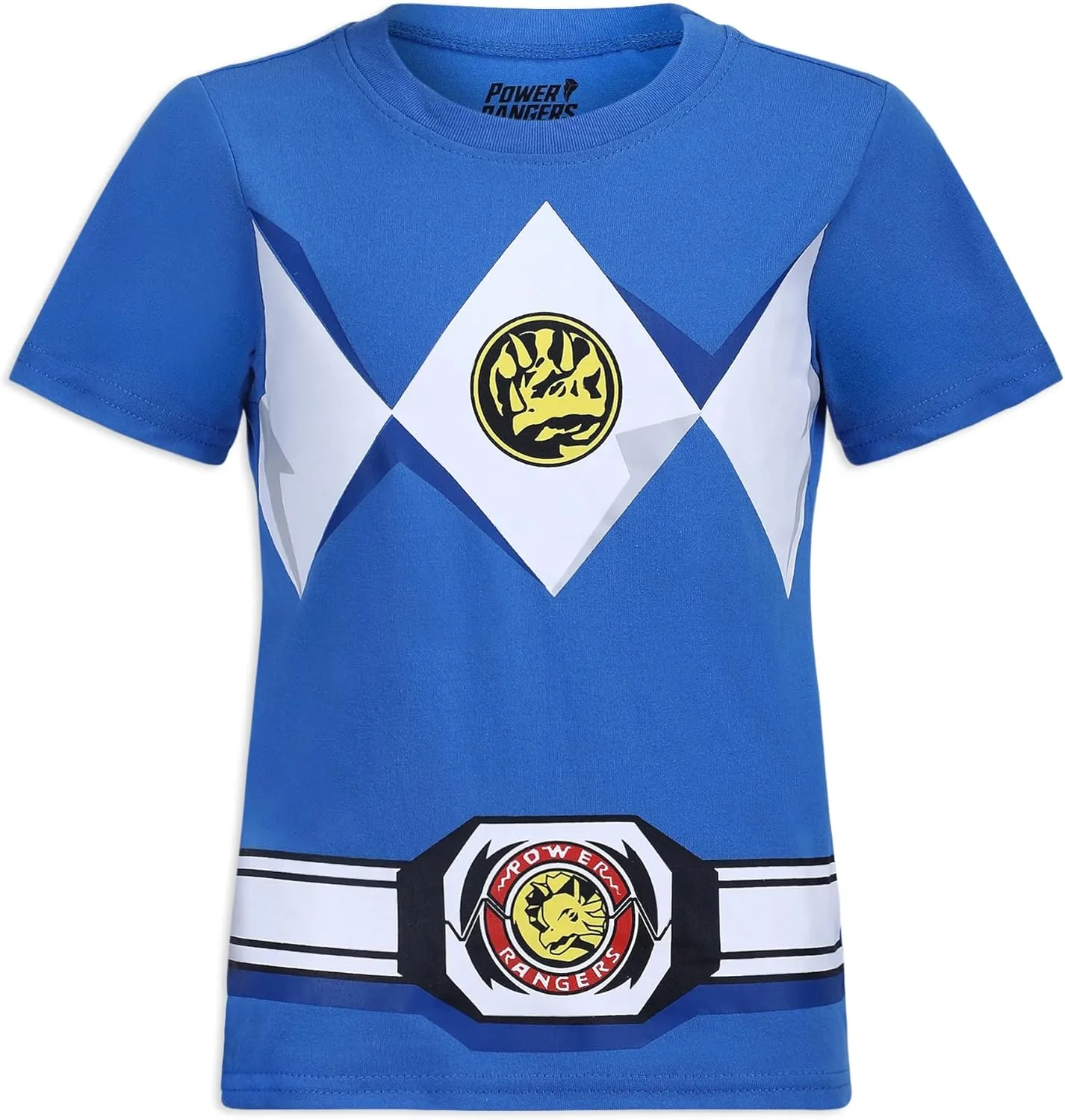 Hasbro Power Rangers Boys Short Sleeve Shirt and Pants Set for Little Kids