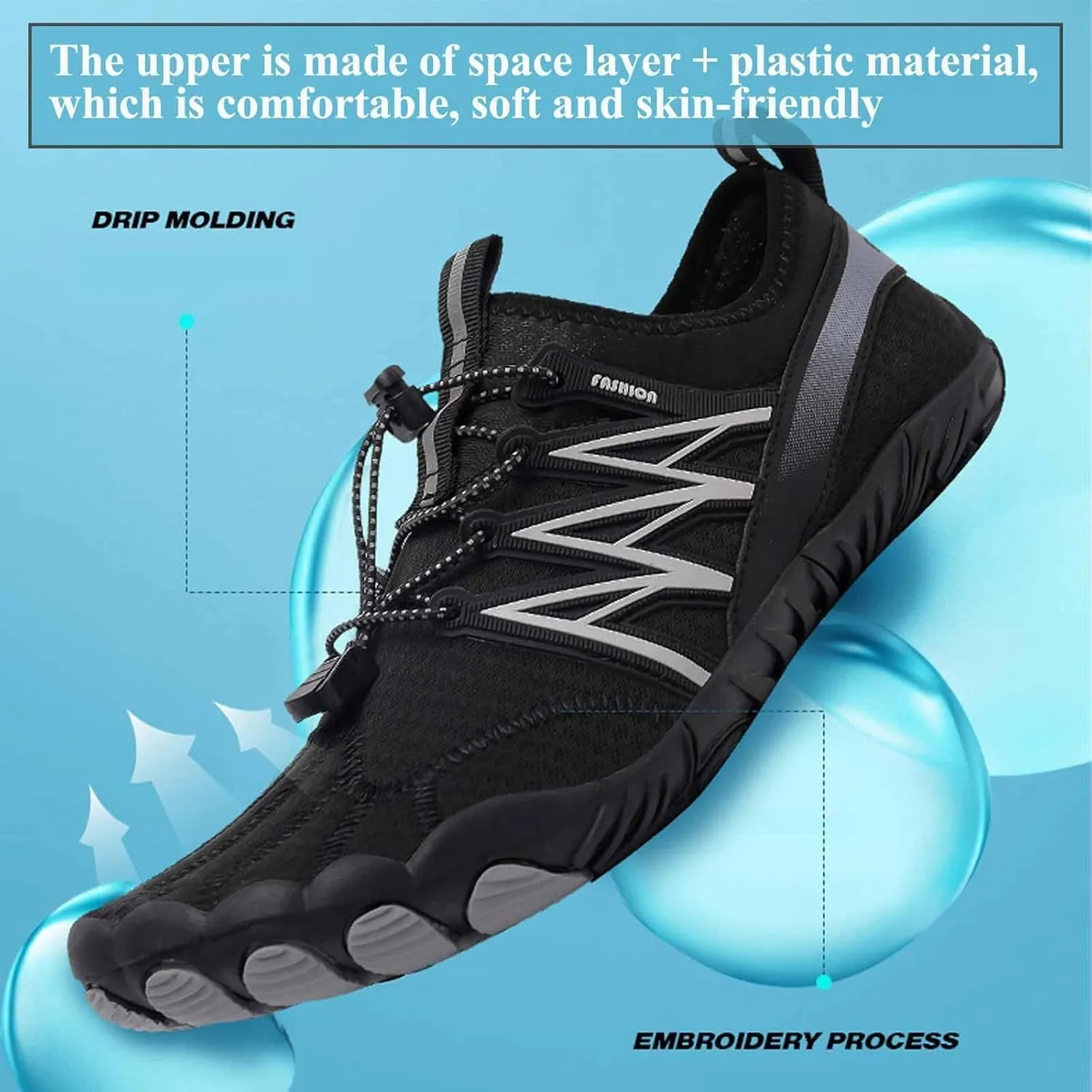 Hike Barefoot Footwear Shoes Waterproof Trail Running Healthy & Non-Slip Barefoot Shoes Outdoor Shoes Wide Toe Shoes for Women Men