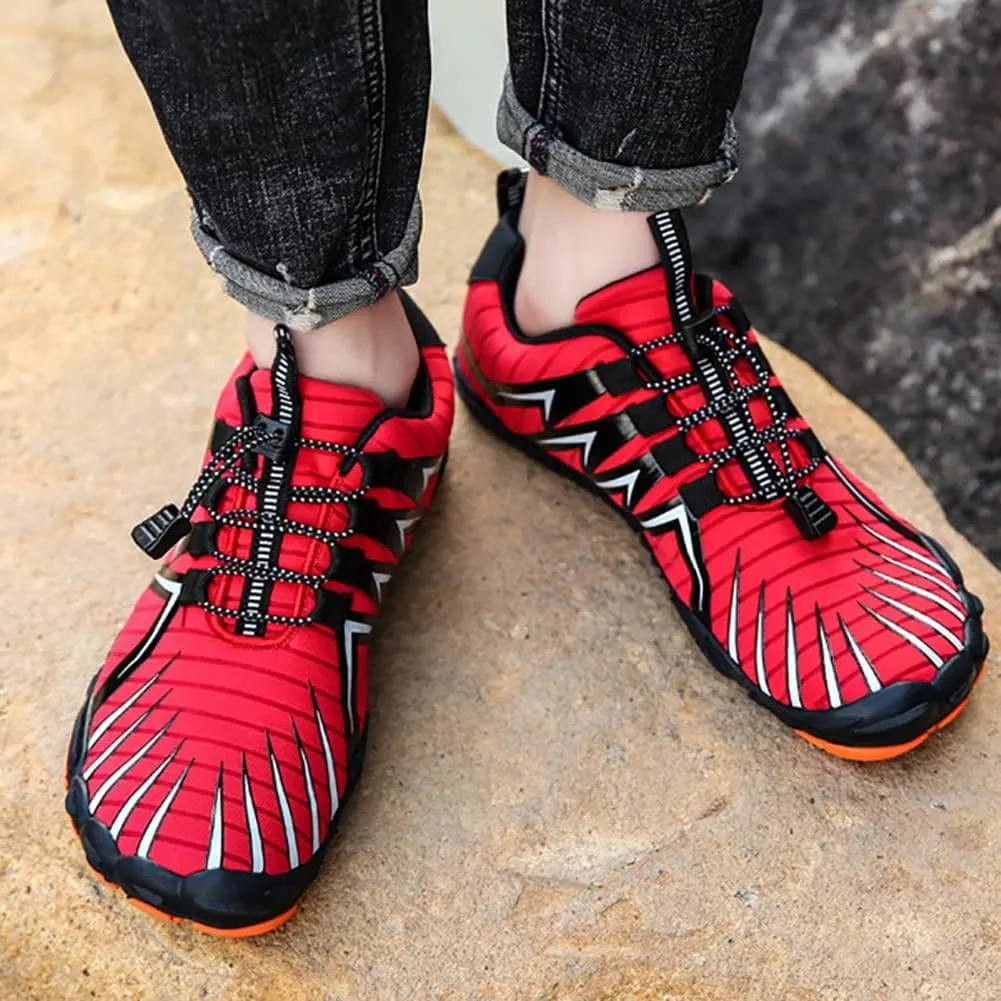 Hike Barefoot Shoes Women Men Non-Slip Healthy Barefoot Shoes Womens Mens Breathable Fashion Trail Rnning Hiking Shoe Womens Mens Wide Toe Zero Drop Shoe