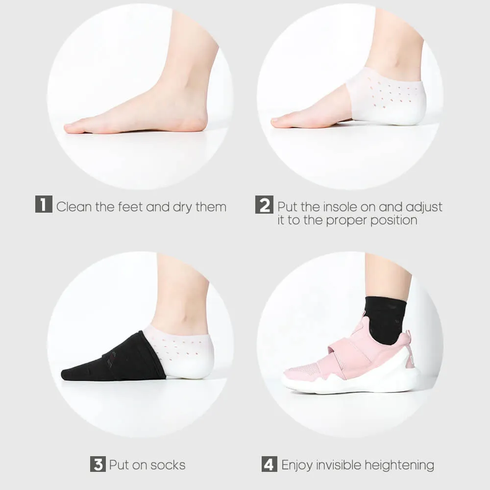 Invisible Insoles To Increase Height