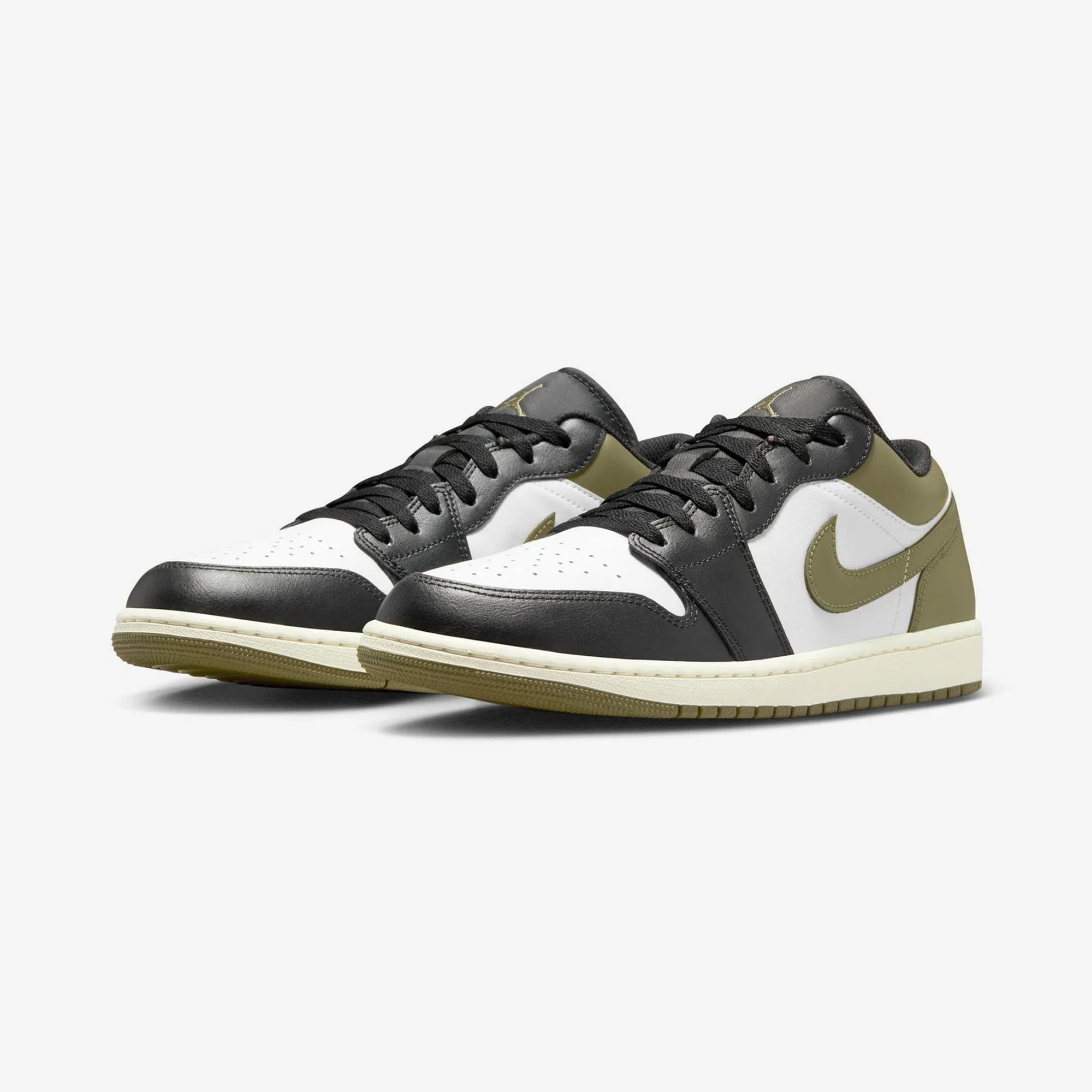 Jordan 1 Low Black Toe Medium Olive