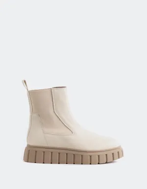 Jordy Off White Leather