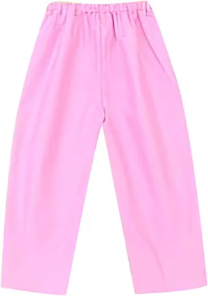 Kids Waterproof Rain Pants Solid Insulated Mud Dirty Proof Elastic Trousers Boys Girls Casual Lightweight Rainwear