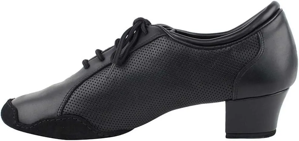 Mens Ballroom Dance Shoes Tango Wedding Salsa Latin Dance Shoes CD9319EB - Very Fine 1.5" [Bundle of 5]