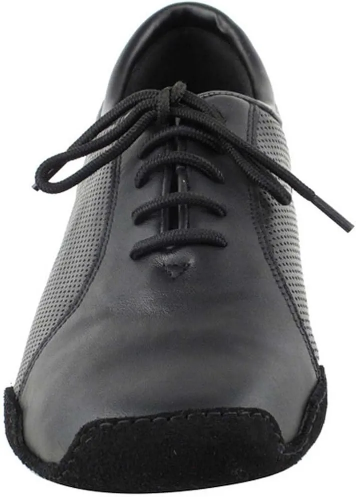Mens Ballroom Dance Shoes Tango Wedding Salsa Latin Dance Shoes CD9319EB - Very Fine 1.5" [Bundle of 5]