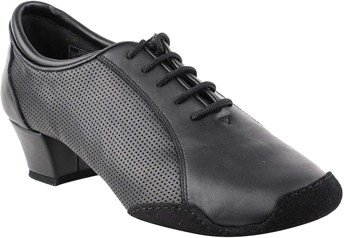 Mens Ballroom Dance Shoes Tango Wedding Salsa Latin Dance Shoes CD9319EB - Very Fine 1.5" [Bundle of 5]