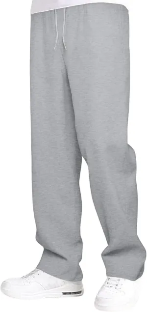 Mens Casual Pants Elastic Waist Lightweight Comfy Loose Fit Pleated Slacks Summer Beach Yoga Trousers Flexible Joggers