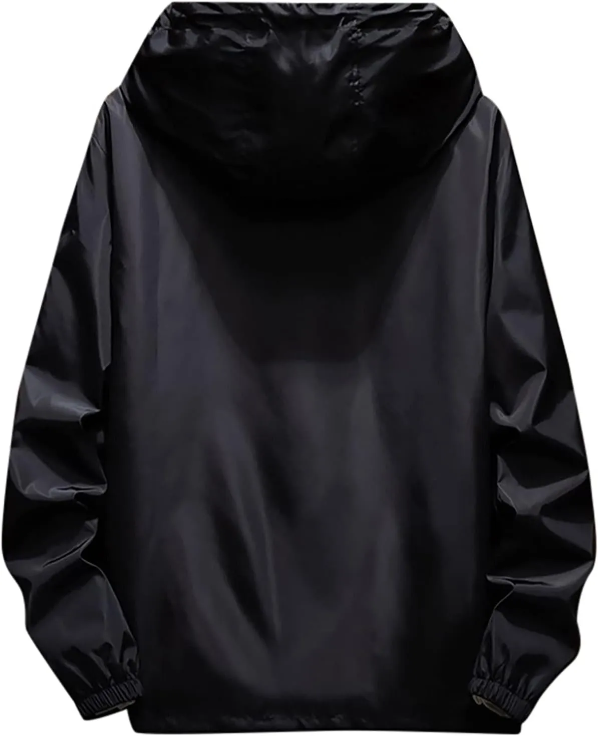 Men's Rain Jacket Windproof Waterproof Lightweight Mountain Hiking Jacket Man Outdoor Hooded Windbreaker Raincoat