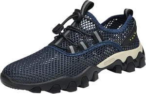 Men's Shoes Summer Breathable Mesh Shoes Sports Casual Shoes Men's Hiking Shoes Tourism Hiking Shoes men's flip flops