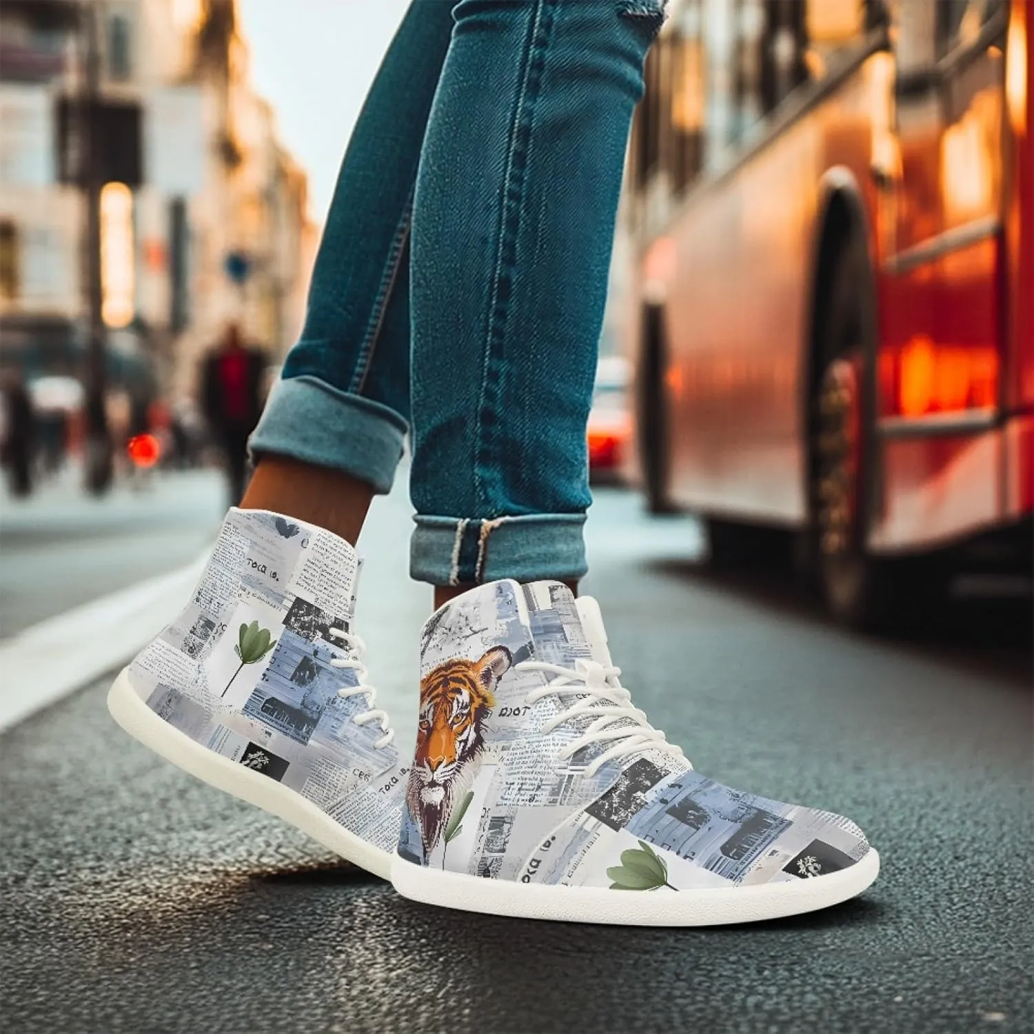 Novelty Barefoot Shoes Men's Women's PU Leather Zero Drop Sole Trail Running Flat Minimalist Sneakers Athletic Shoes