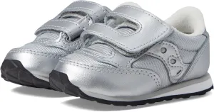 Saucony Girl's Original Jazz Hook & Loop (Toddler/Little Kid) Silver 4 Toddler M