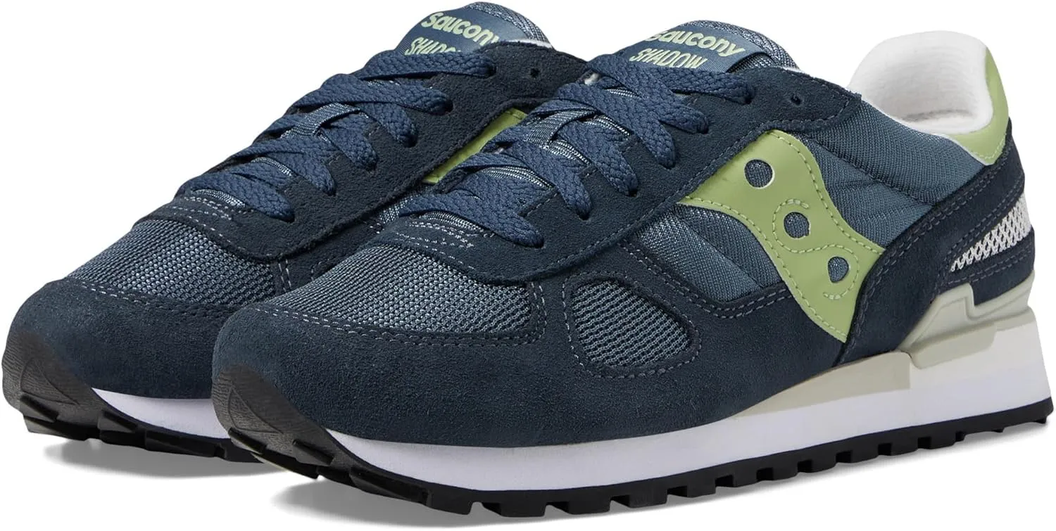 Saucony Shadow Original Navy/Lime Men's 7, Women's 8.5 Medium