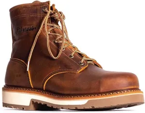 Silverado Men's Lace-Up Work Boot Steel Toe, Tan