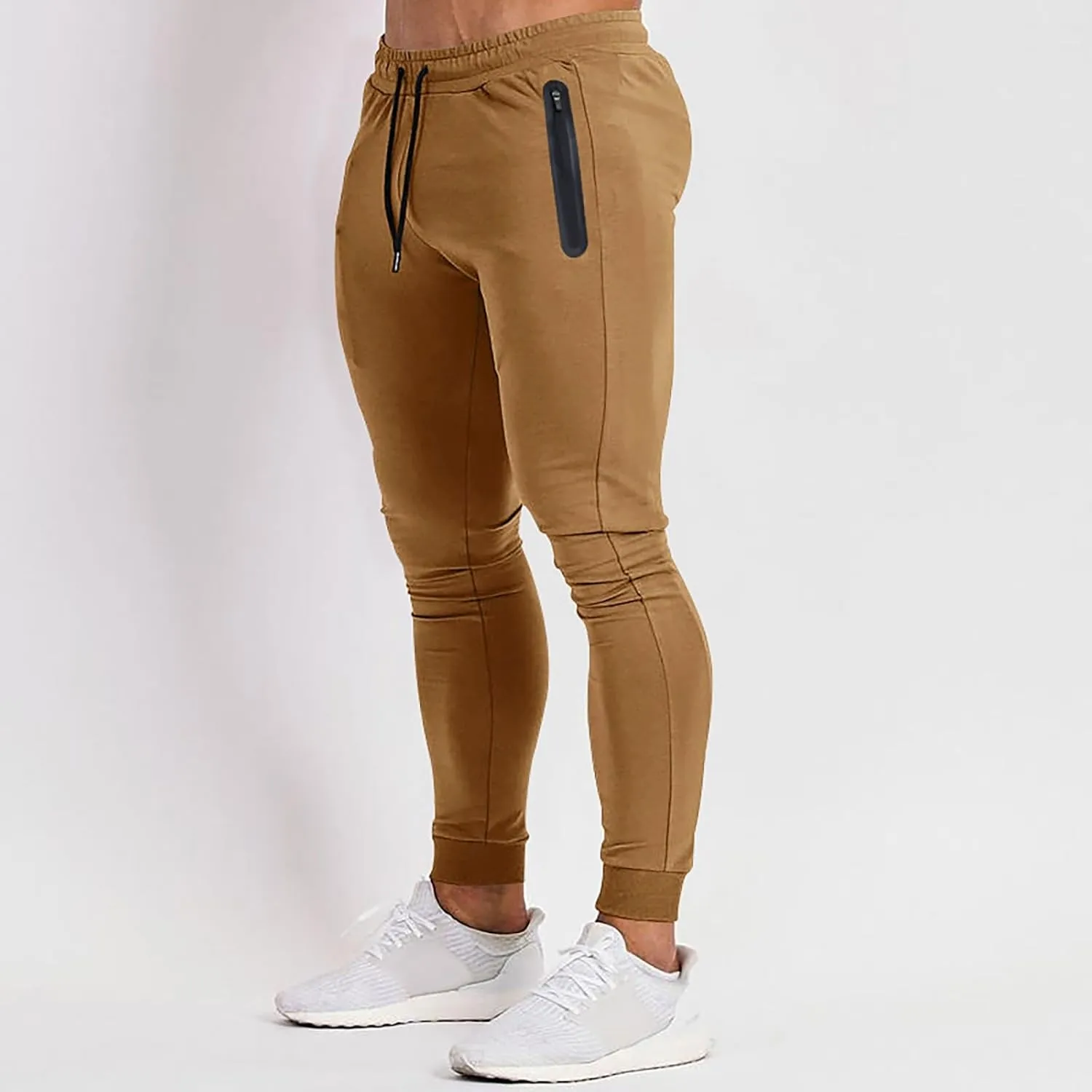 Sweatpants for Men Big and Tall Casual Athletic Tapered Sweatpants Jogger Loose Fit Active Workout Trousers