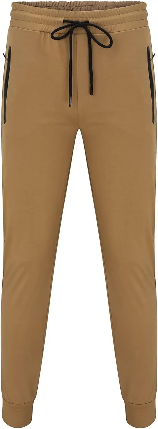 Sweatpants for Men Big and Tall Casual Athletic Tapered Sweatpants Jogger Loose Fit Active Workout Trousers