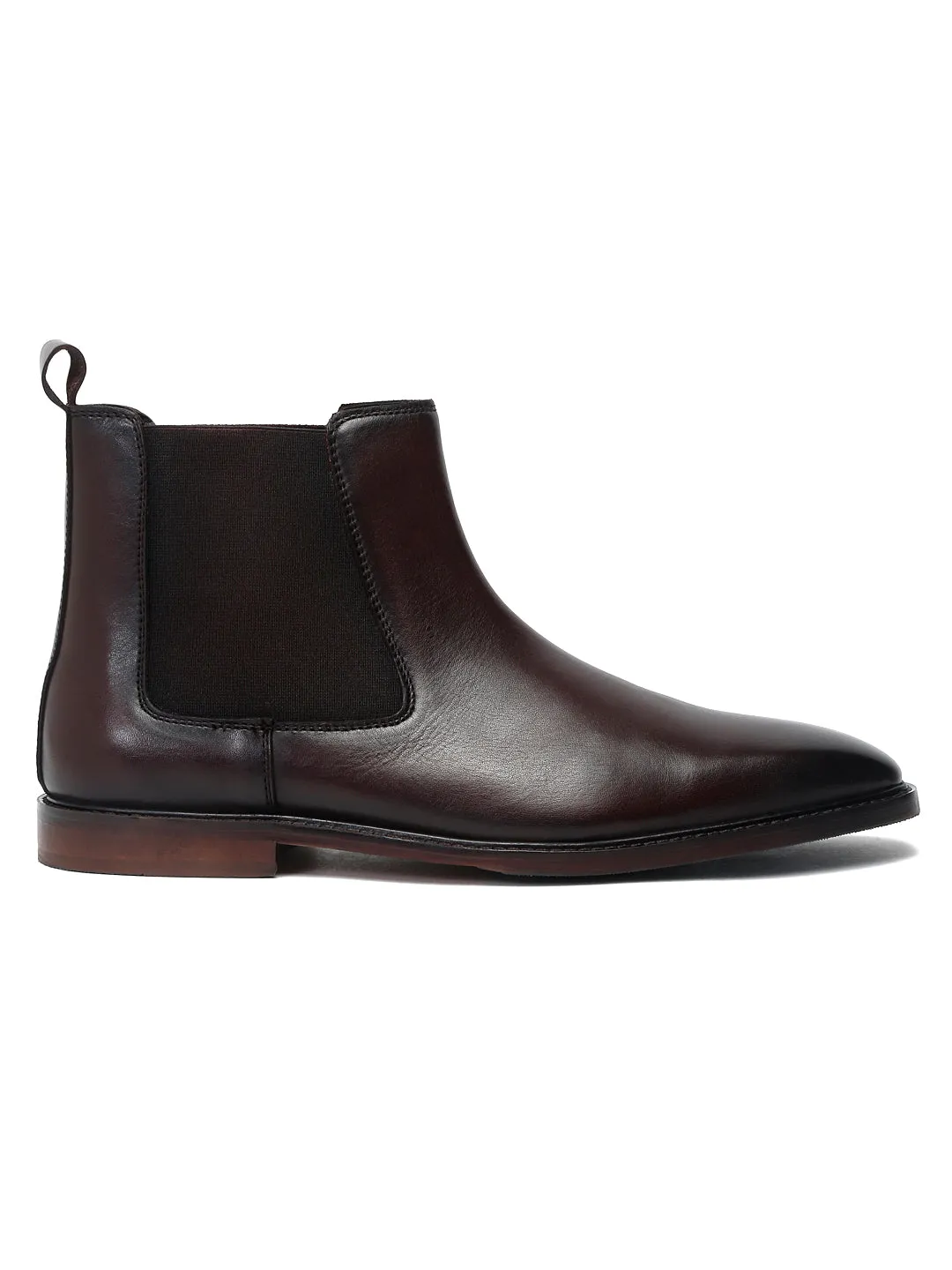 Teakwood Leather Men Solid Chelsea Boots