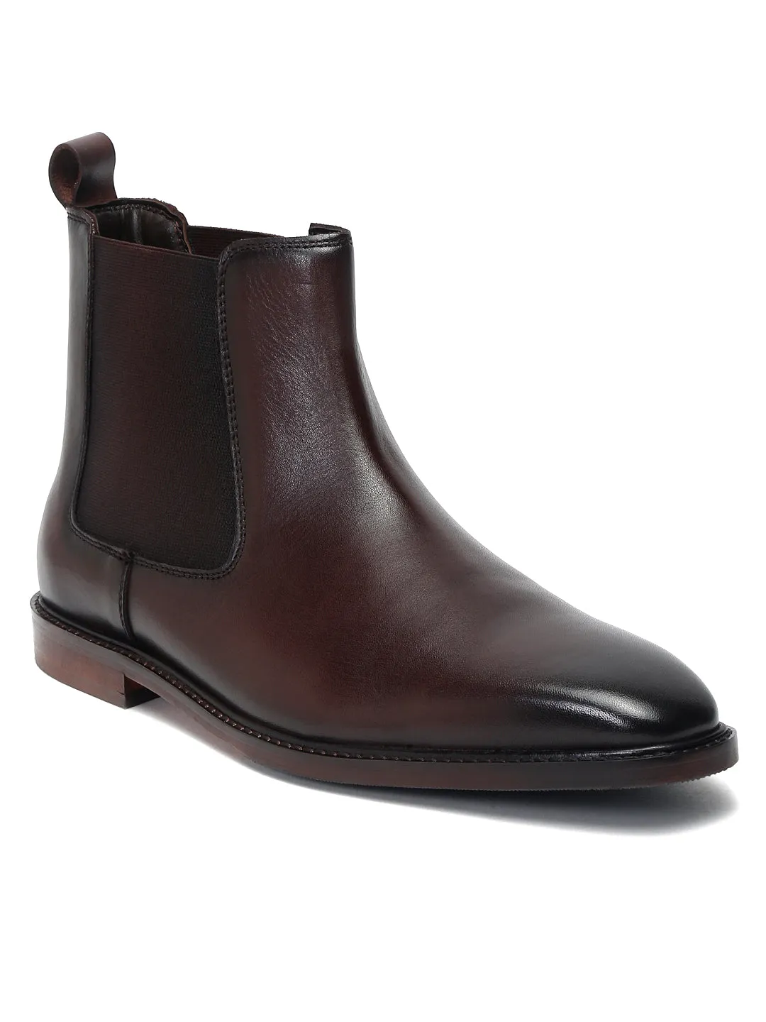 Teakwood Leather Men Solid Chelsea Boots