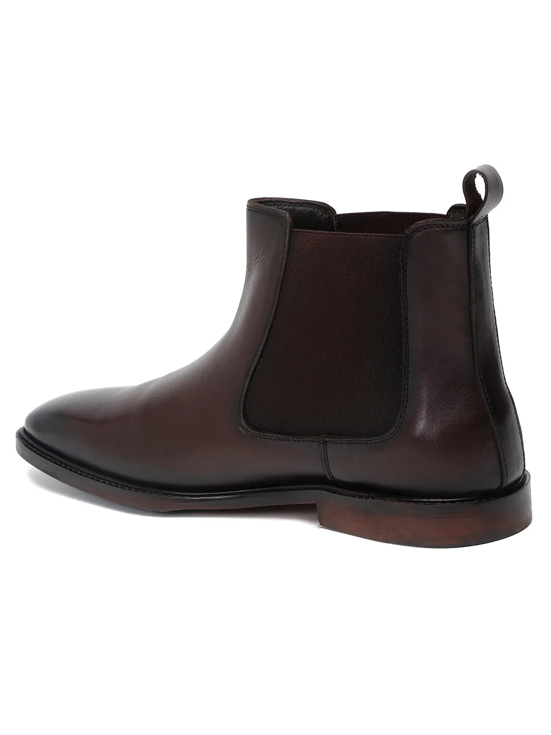 Teakwood Leather Men Solid Chelsea Boots