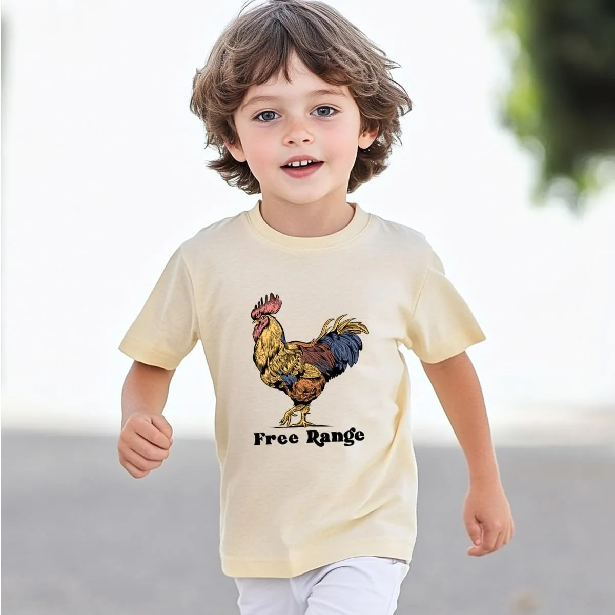 Toddler Boys Girls Shirt Silly Goose On The Loose Graphic Tee Tops Kids Funny Short Sleeve T-Shirt 2-7 Years