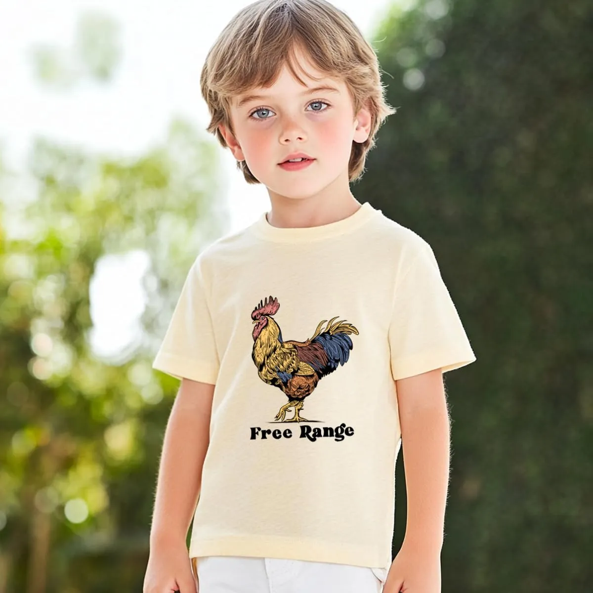 Toddler Boys Girls Shirt Silly Goose On The Loose Graphic Tee Tops Kids Funny Short Sleeve T-Shirt 2-7 Years