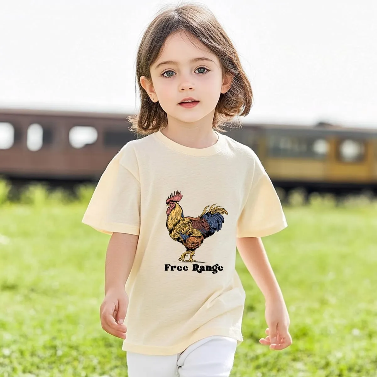Toddler Boys Girls Shirt Silly Goose On The Loose Graphic Tee Tops Kids Funny Short Sleeve T-Shirt 2-7 Years