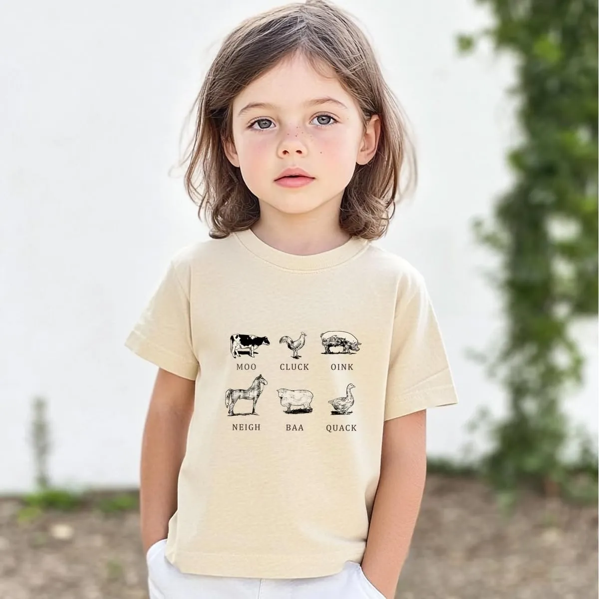 Toddler Boys Girls Shirt Silly Goose On The Loose Graphic Tee Tops Kids Funny Short Sleeve T-Shirt 2-7 Years